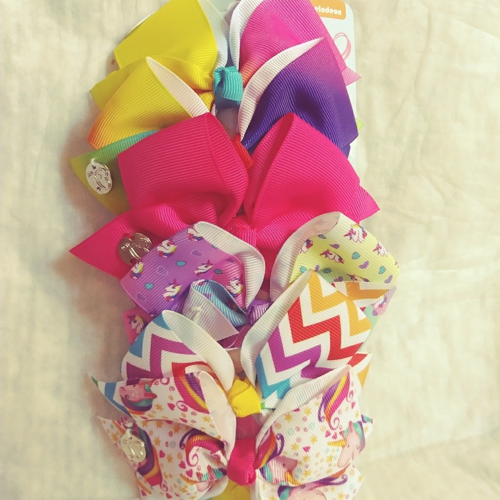 JoJo Siwa Hair Bows 6Pk
